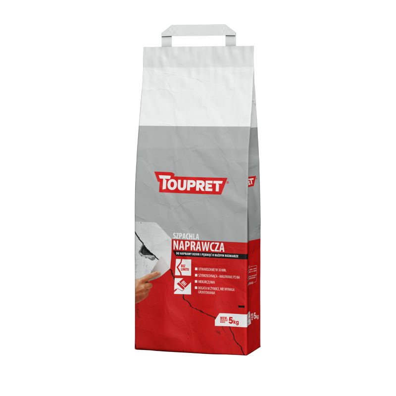 Toupret reparationsspartelmasse 5 kg