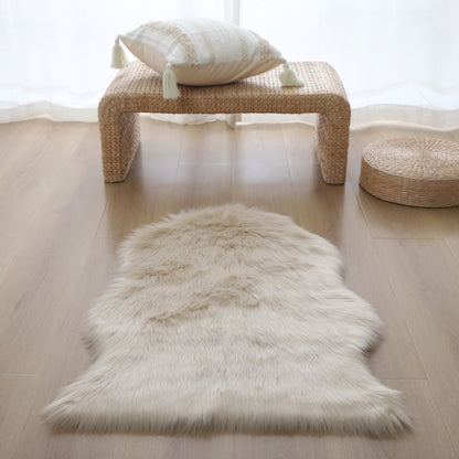 GoodHome kunstlæder 60 x 90 cm beige