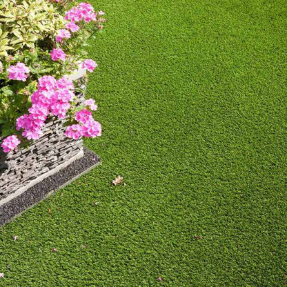 Syntetisk græs Rosa 4 m