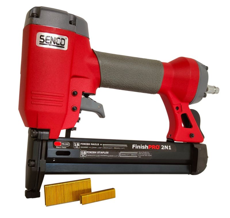 Senco FIP 2-i-1 stiftepistol og hæftepistol