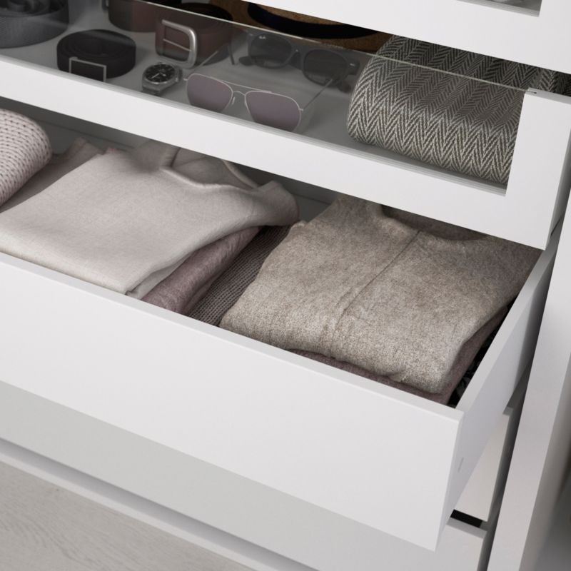 Indvendig skuffe til korpus 45 x 37,5 cm GoodHome Atomia hvid