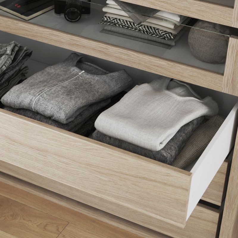 Indvendig skuffe til korpus 45 x 37,5 cm GoodHome Atomia eg