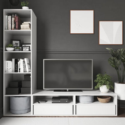 Indvendig skuffe til korpus 45 x 75 cm GoodHome Atomia hvid