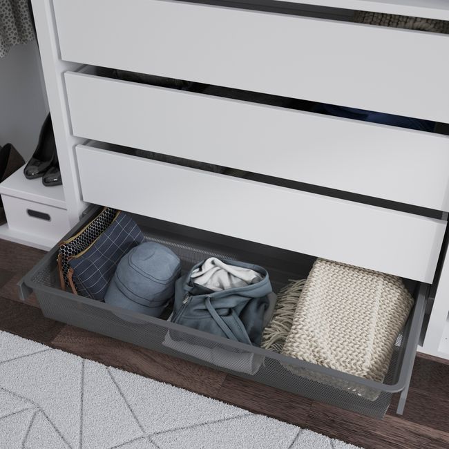 Indvendig skuffe til korpus 58 x 100 cm GoodHome Atomia hvid