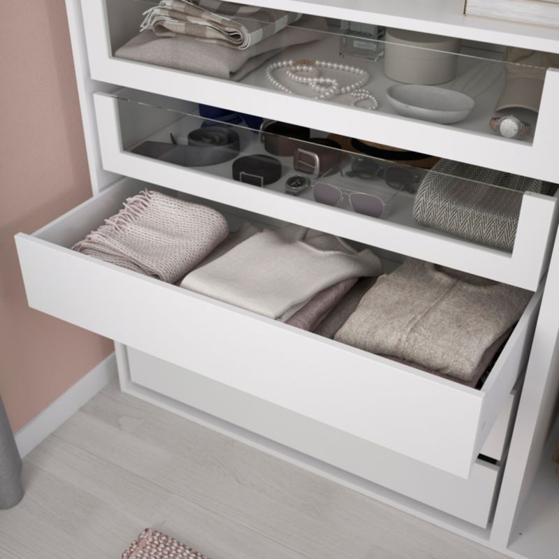 Indvendig skuffe til korpus 58 x 100 cm GoodHome Atomia hvid