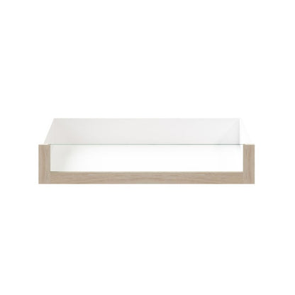 Indvendig skuffe til korpus 58 x 100 cm GoodHome Atomia egetræ/glass
