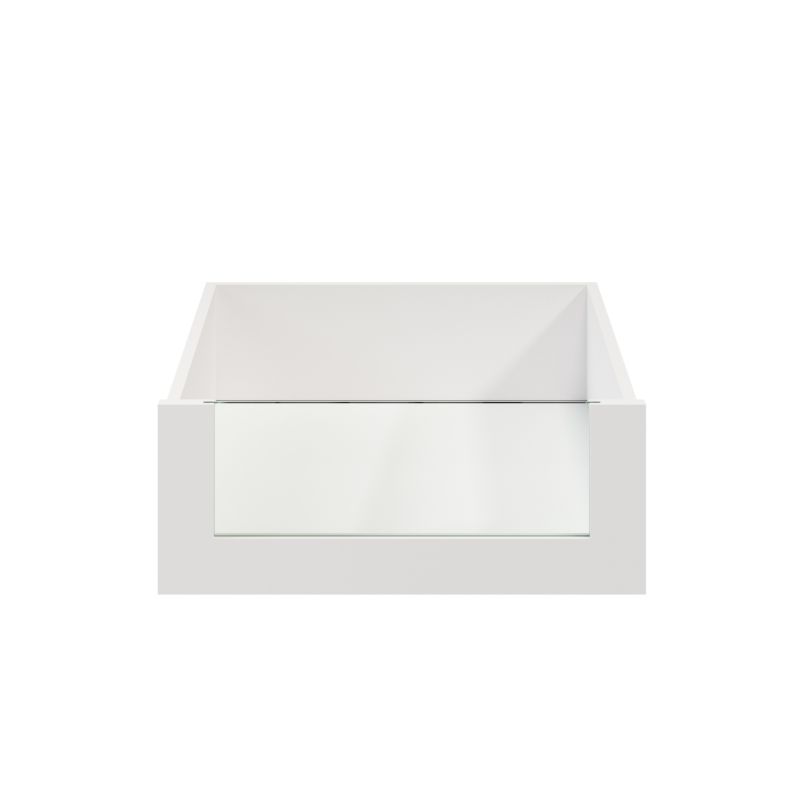Indvendig skuffe til korpus 58 x 50 cm GoodHome Atomia hvid/glas