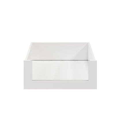 Indvendig skuffe til korpus 58 x 50 cm GoodHome Atomia hvid/glas