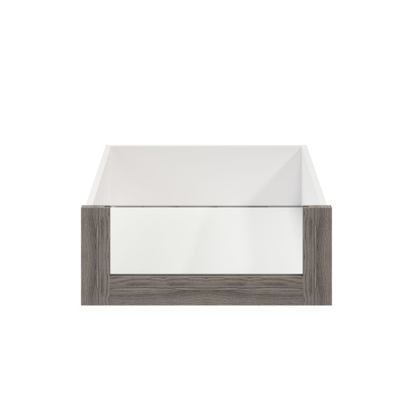 Indvendig skuffe til korpus 58 x 50 cm GoodHome Atomia grå eg/glas