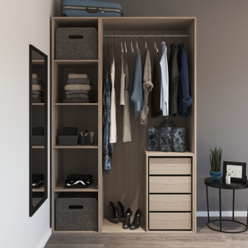 Indvendig skuffe til korpus 58 x 50 cm GoodHome Atomia eg