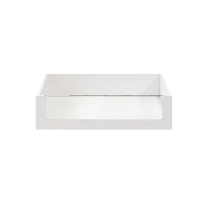Indvendig skuffe til korpus 58 x 75 cm GoodHome Atomia hvid/glas