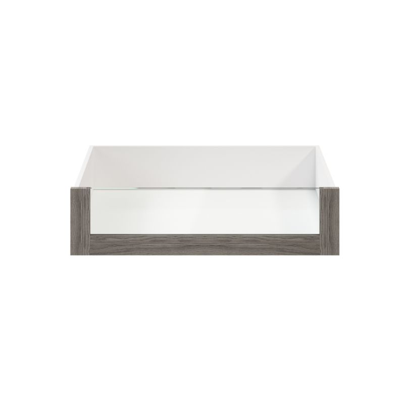 Indvendig skuffe til korpus 58 x 75 cm GoodHome Atomia grå eg/glass