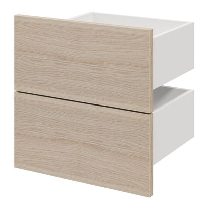 Udvendig skuffe til korpus 35 x 37,5 cm GoodHome Atomia egetræ 2 stk.