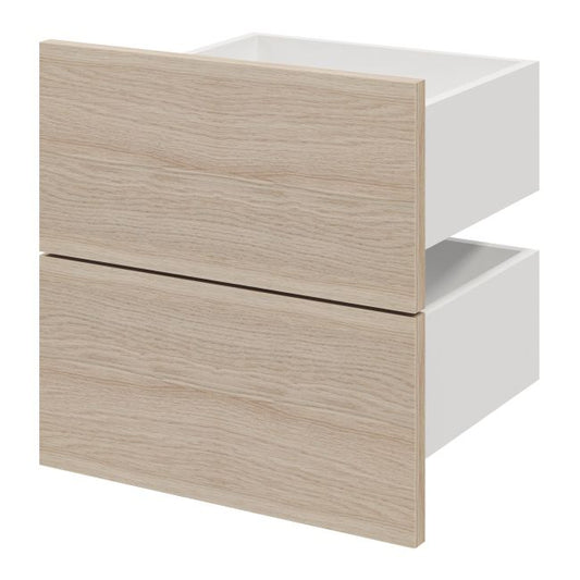 Udvendig skuffe til korpus 35 x 37,5 cm GoodHome Atomia egetræ 2 stk.