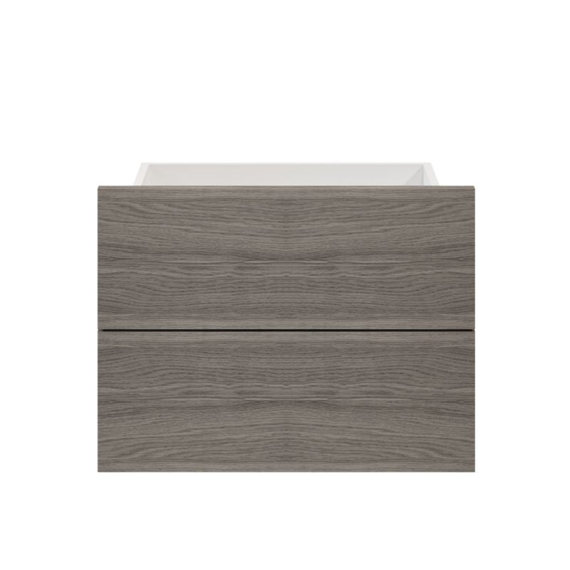 Udvendig skuffe til korpus 35 x 50 cm GoodHome Atomia grå eg 2 stk.