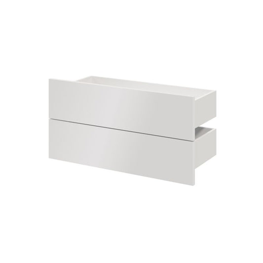 Udvendig skuffe til korpus 35 x 75 cm GoodHome Atomia hvid 2 stk.