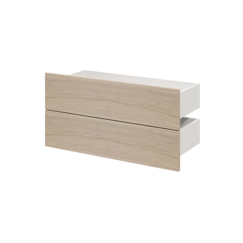 Udvendig skuffe til korpus 35 x 75 cm GoodHome Atomia eg 2 stk.