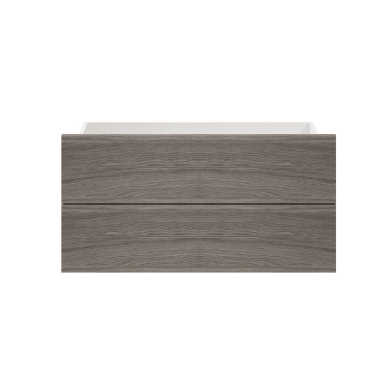 Udvendig skuffe til korpus 35 x 75 cm GoodHome Atomia grå eg 2 stk.