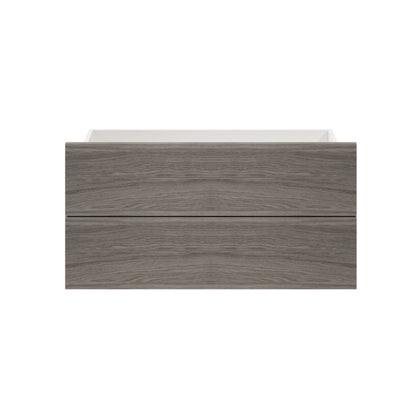 Udvendig skuffe til korpus 35 x 75 cm GoodHome Atomia grå eg 2 stk.