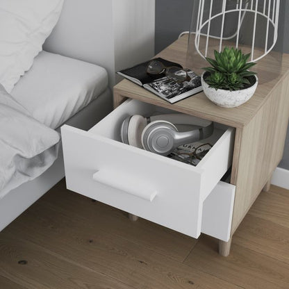 Udvendig skuffe til korpus 45 x 37,5 cm GoodHome Atomia hvid 2 stk.