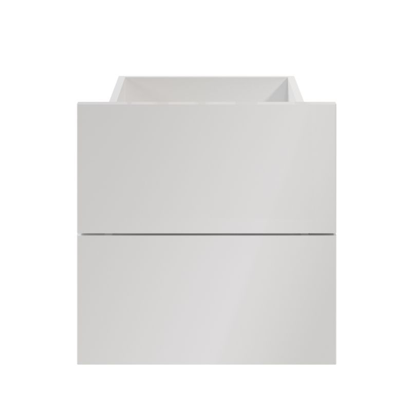 Udvendig skuffe til korpus 45 x 37,5 cm GoodHome Atomia hvid højglans 2 stk.