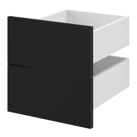 Udvendig skuffe til korpus 45 x 37,5 cm GoodHome Atomia sort 2 stk.