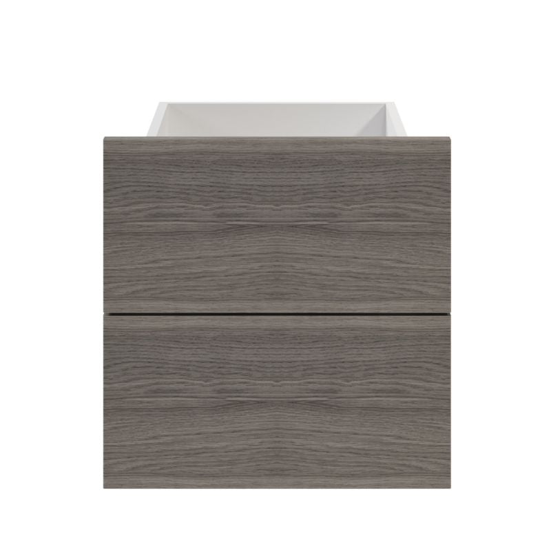 Udvendig skuffe til korpus 45 x 37,5 cm GoodHome Atomia grå egetræ 2 stk.