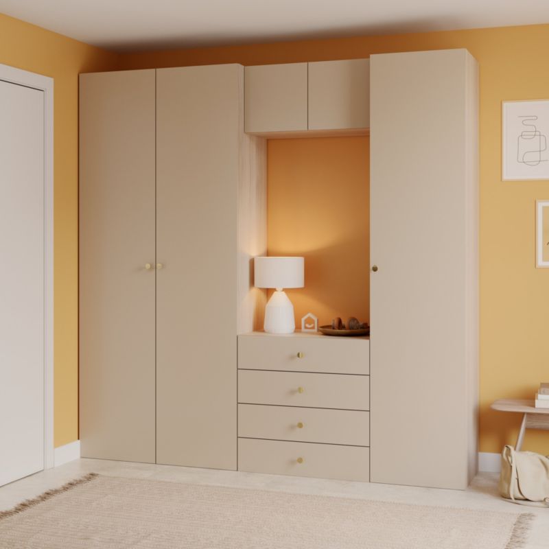 Udvendig skuffe til korpus 45 x 37,5 cm GoodHome Atomia kashmir 2 stk.