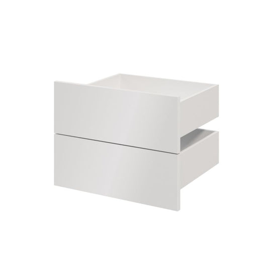 Udvendig skuffe til korpus 45 x 50 cm GoodHome Atomia hvid 2 stk.