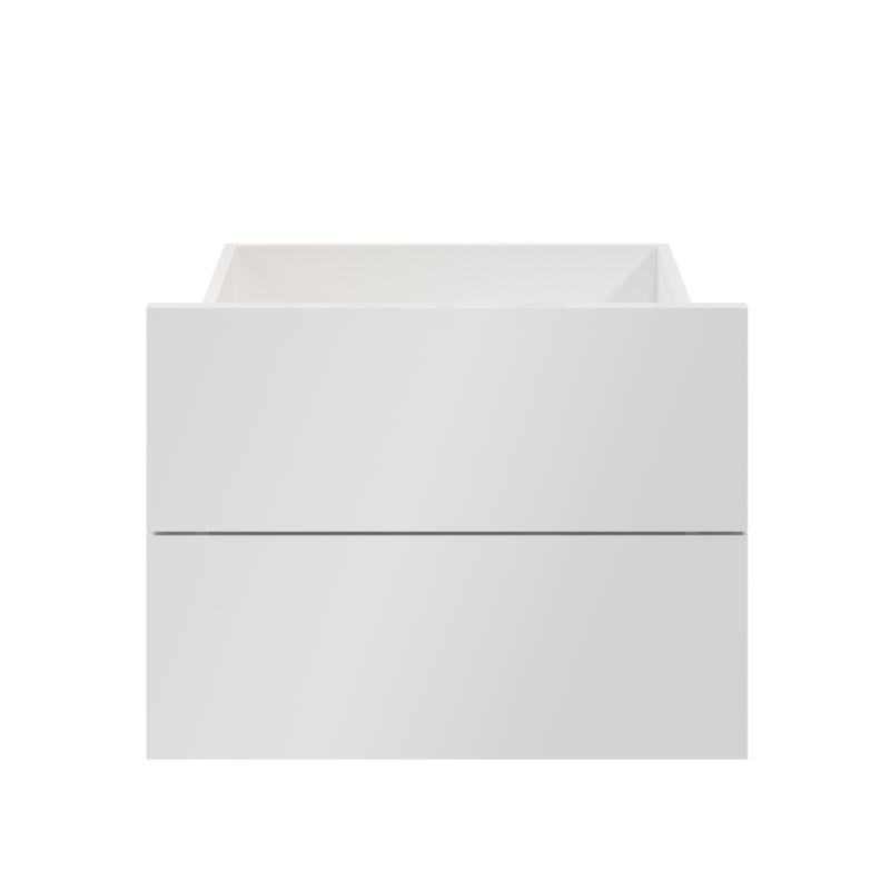 Udvendig skuffe til korpus 45 x 50 cm GoodHome Atomia hvid højglans 2 stk.
