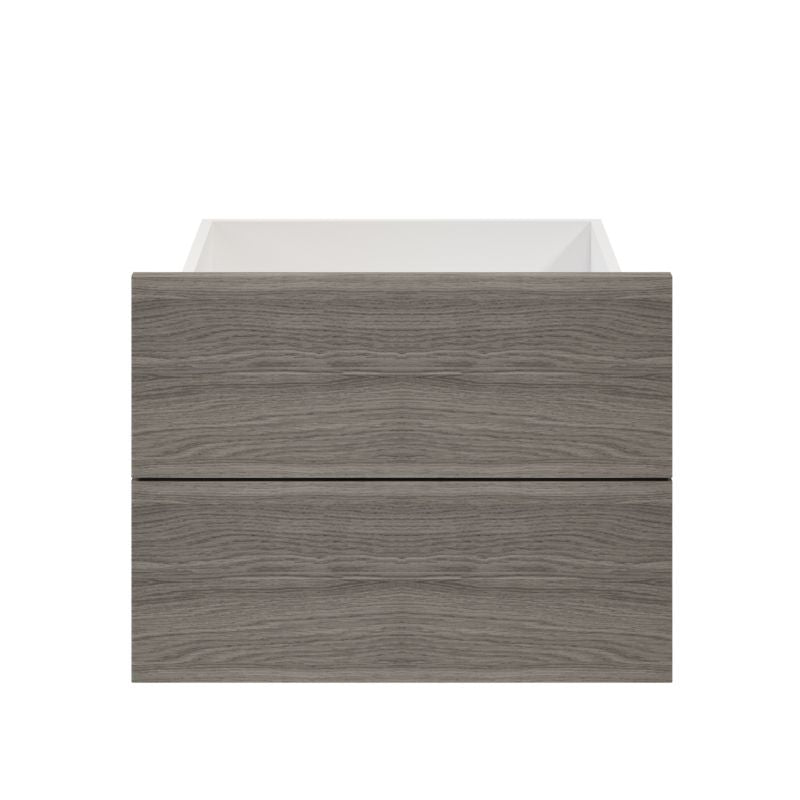 Udvendig skuffe til korpus 45 x 50 cm GoodHome Atomia grå eg 2 stk.