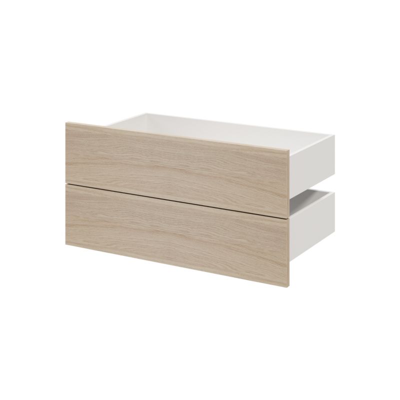 Udvendig skuffe til korpus 45 x 75 cm GoodHome Atomia eg 2 stk.