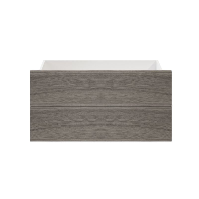 Udvendig skuffe til korpus 45 x 75 cm GoodHome Atomia grå eg 2 stk.