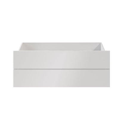 Udvendig skuffe til korpus 58 x 100 cm GoodHome Atomia hvid 2 stk.