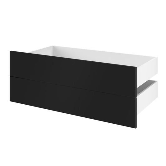 Udvendig skuffe til korpus 58 x 100 cm GoodHome Atomia sort 2 stk.