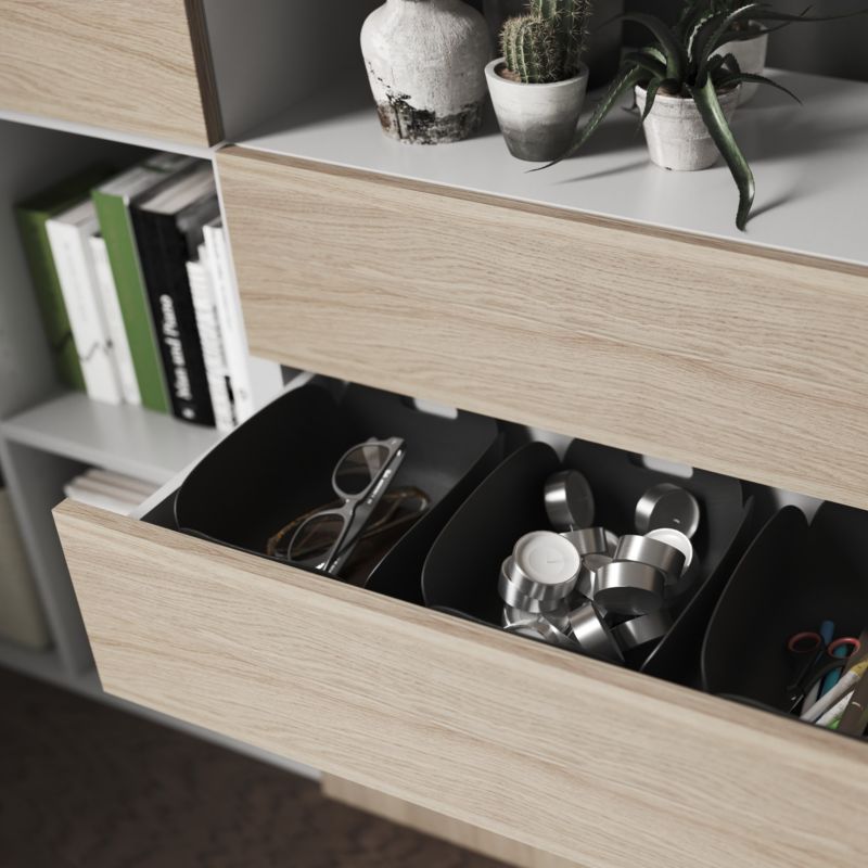 Udvendig skuffe til korpus 58 x 100 cm GoodHome Atomia eg 2 stk.