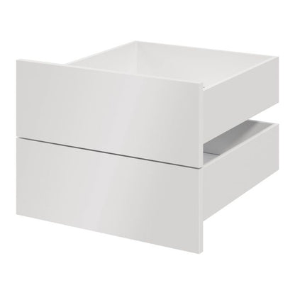 Udvendig skuffe til korpus 58 x 50 cm GoodHome Atomia hvid 2 stk.