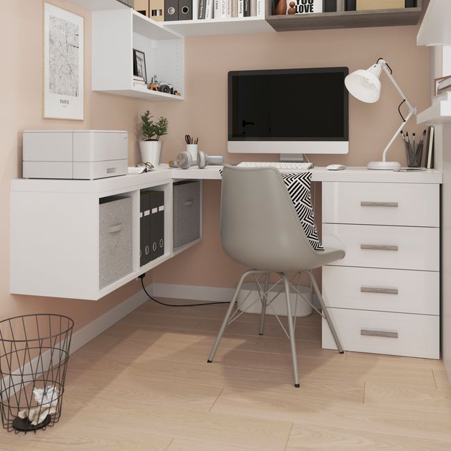 Udvendig skuffe til korpus 58 x 50 cm GoodHome Atomia hvid 2 stk.