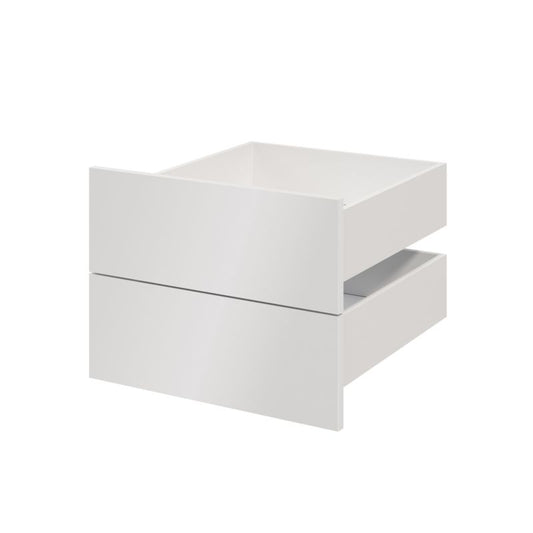 Udvendig skuffe til korpus 58 x 50 cm GoodHome Atomia hvid højglans 2 stk.