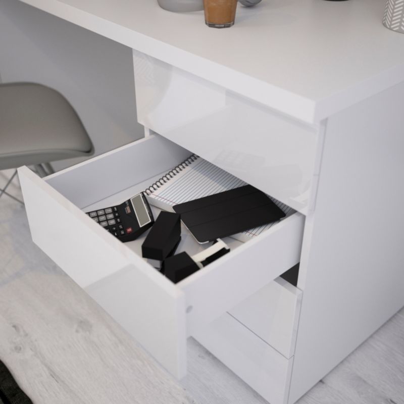 Udvendig skuffe til korpus 58 x 50 cm GoodHome Atomia hvid højglans 2 stk.