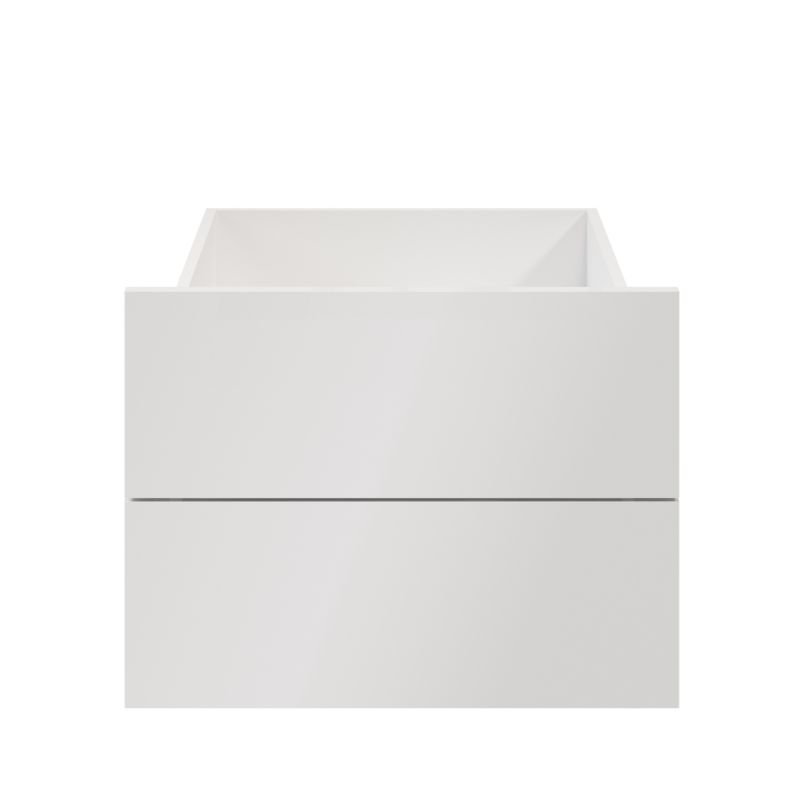 Udvendig skuffe til korpus 58 x 50 cm GoodHome Atomia hvid højglans 2 stk.