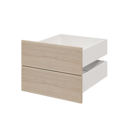 Udvendig skuffe til korpus 58 x 50 cm GoodHome Atomia eg 2 stk.