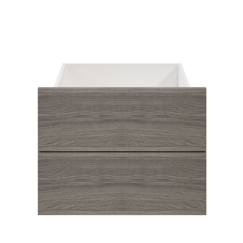 Udvendig skuffe til korpus 58 x 50 cm GoodHome Atomia grå eg 2 stk.