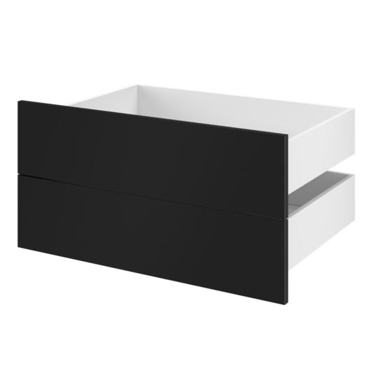 Udvendig skuffe til korpus 58 x 75 cm GoodHome Atomia sort 2 stk.