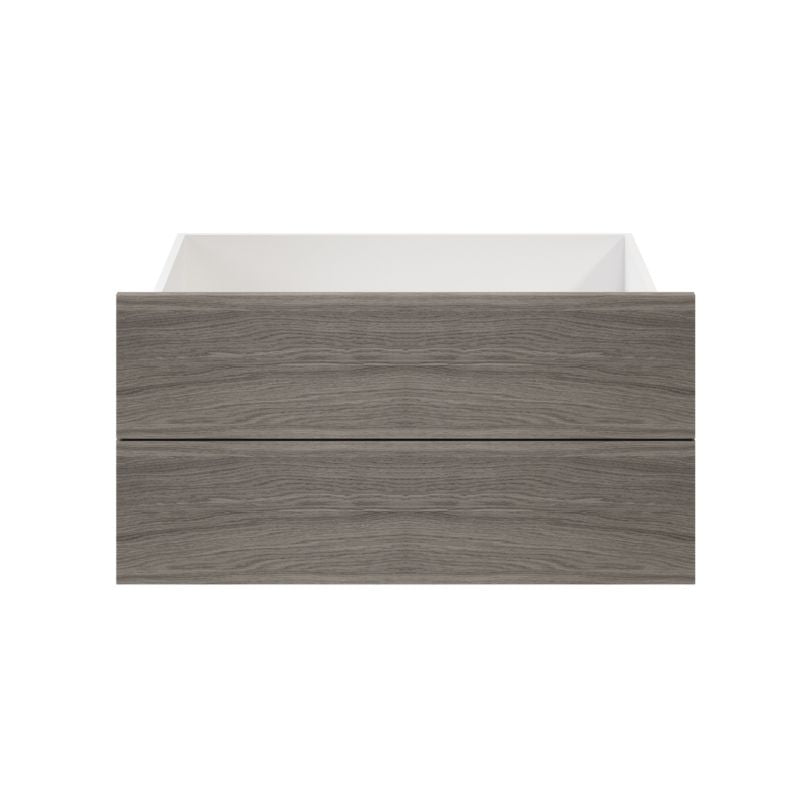 Udvendig skuffe til korpus 58 x 75 cm GoodHome Atomia grå eg 2 stk.