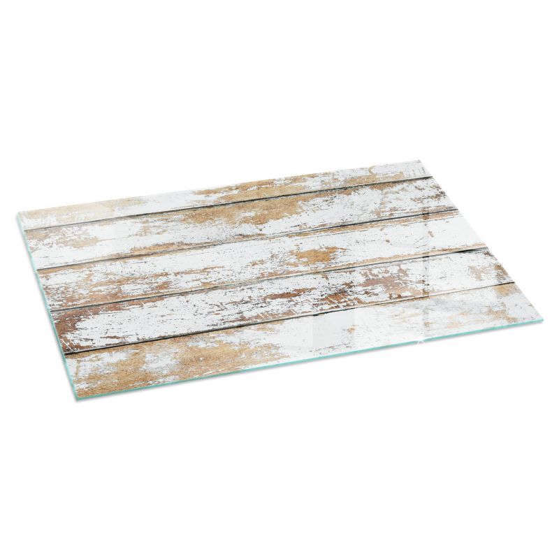 Gulvplade Hærdet Glas 100x50 cm Træmotiv