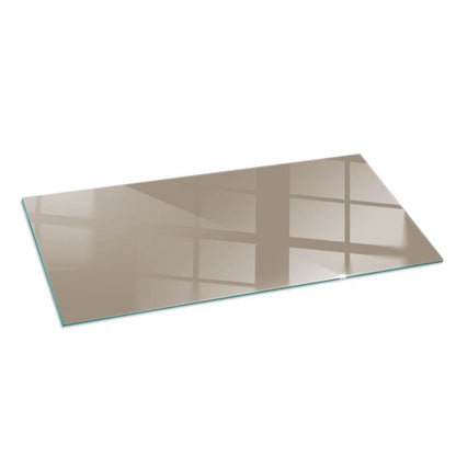 Gulvplade Glas 125x50 cm Brun