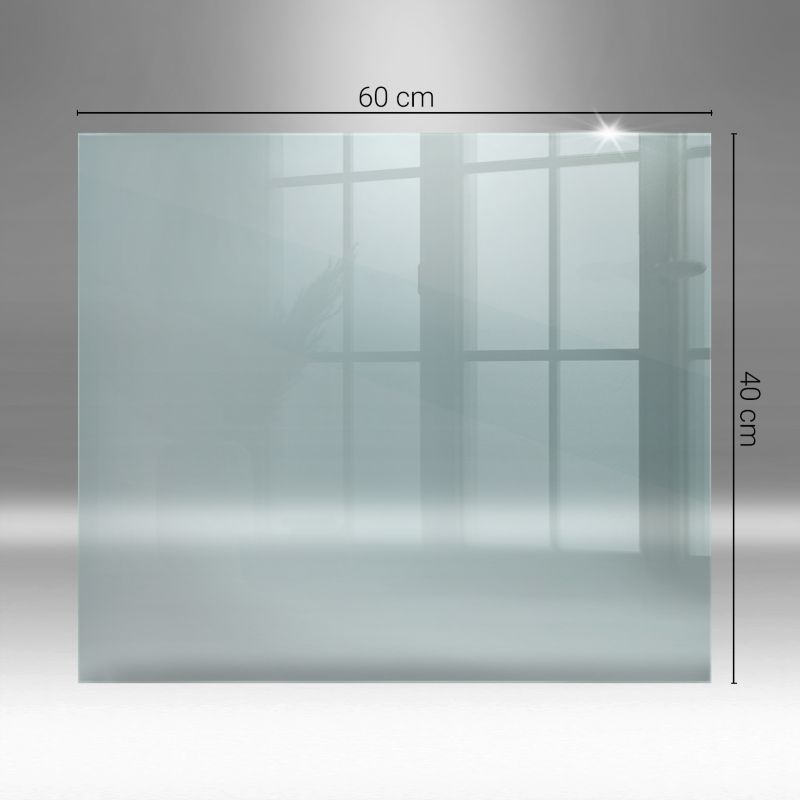 Gulvplade Glas 60x40 cm Transparent