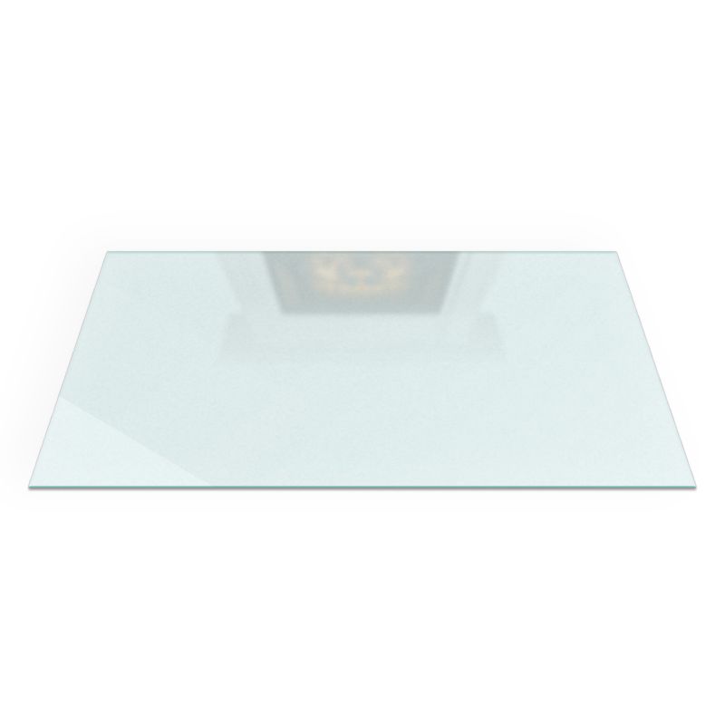 Gulvplade til Brændeovn 120x60 cm Frosted Glas