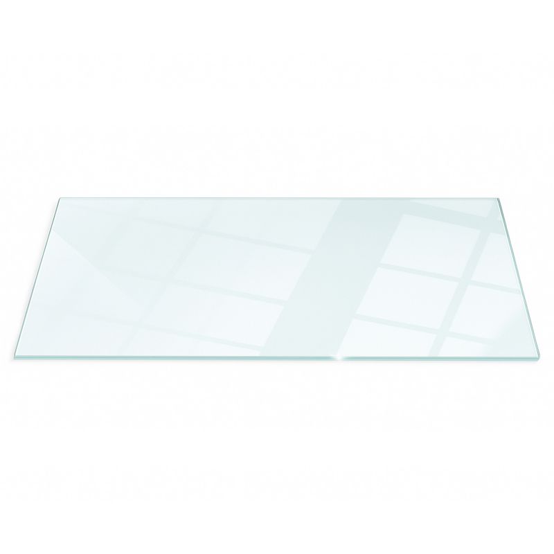 Pejseplade Glas 125x50 cm Transparent